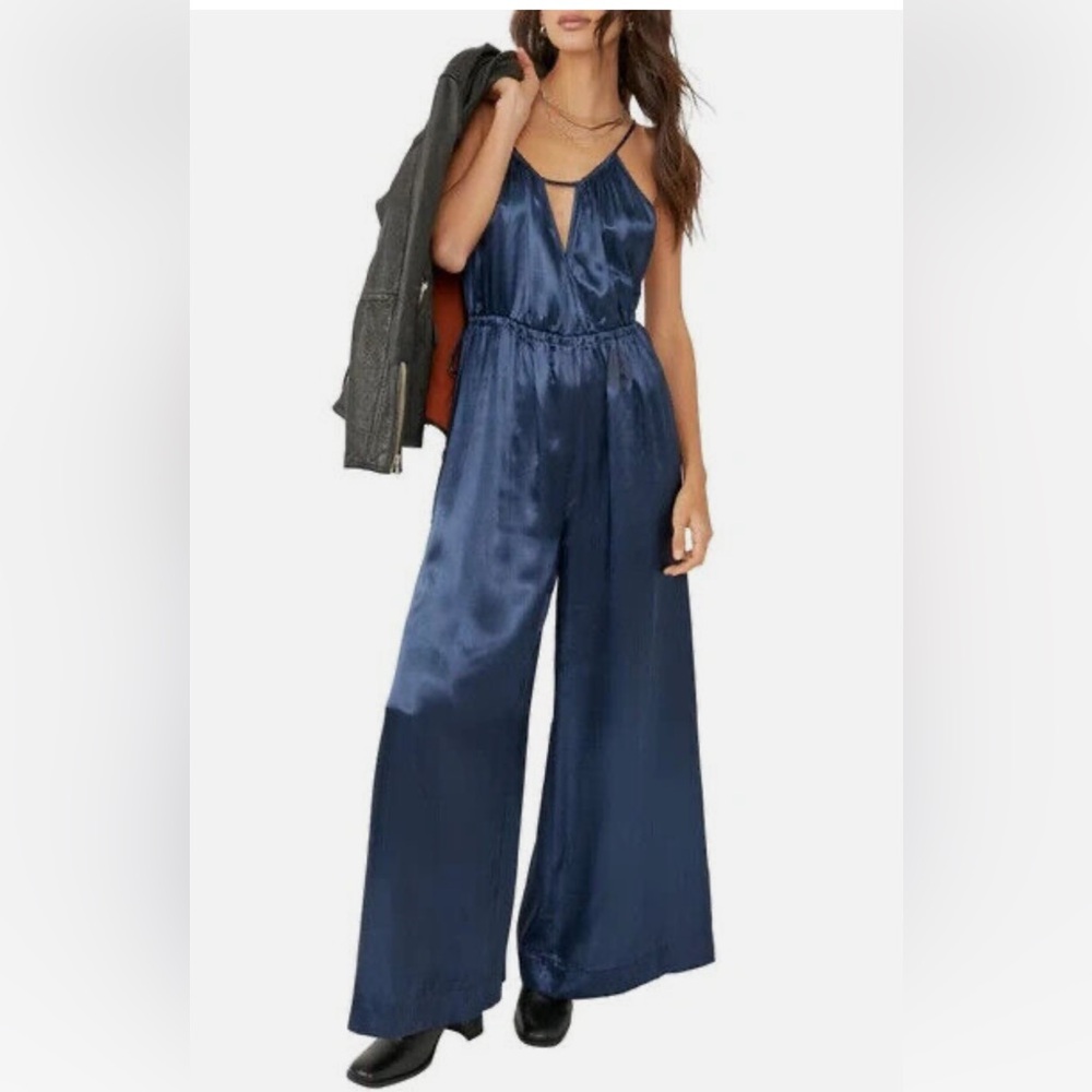 Kate Satin Pantsuit